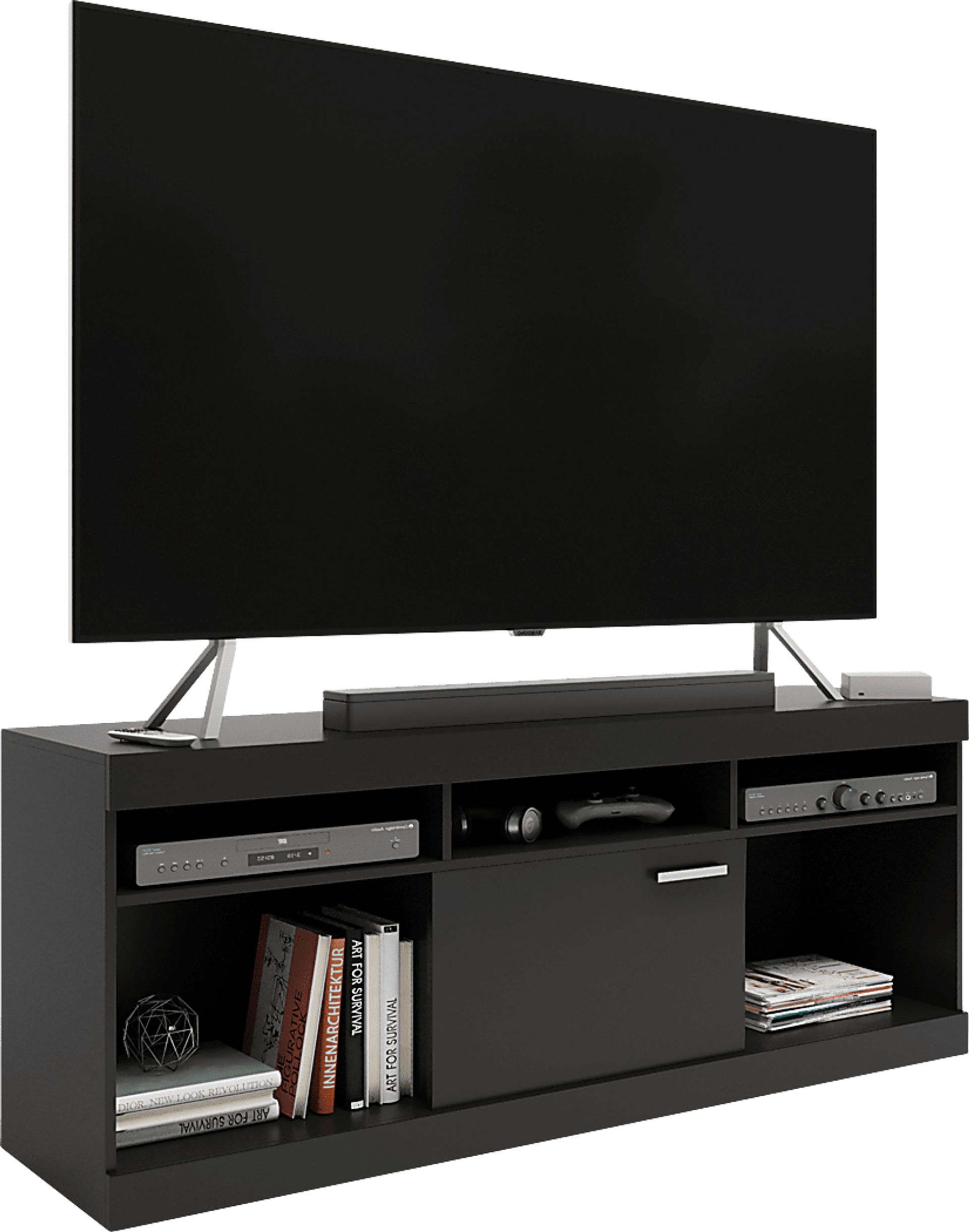 Ponodon Black 61in. Console - Image 1