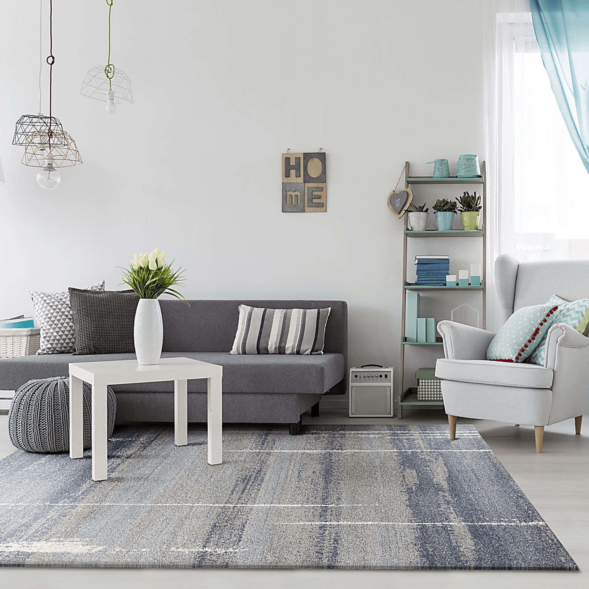 Ponorial Blue 5'3 x 7'7 Rug - Image 2