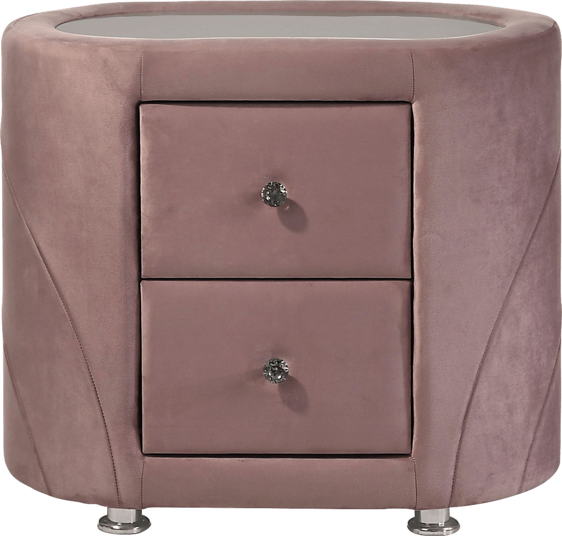 Pontiff Pink Nightstand - Image 2