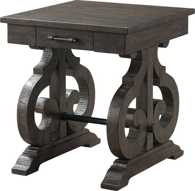 Pontotoc Brown End Table - Thumbnail - Image 1