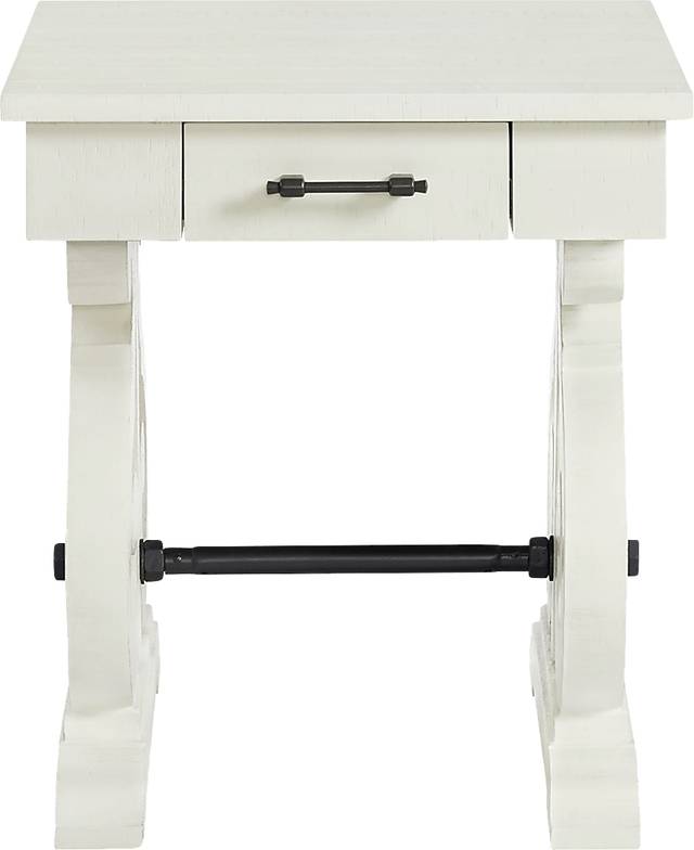 Pontotoc White End Table - Thumbnail - Image 3