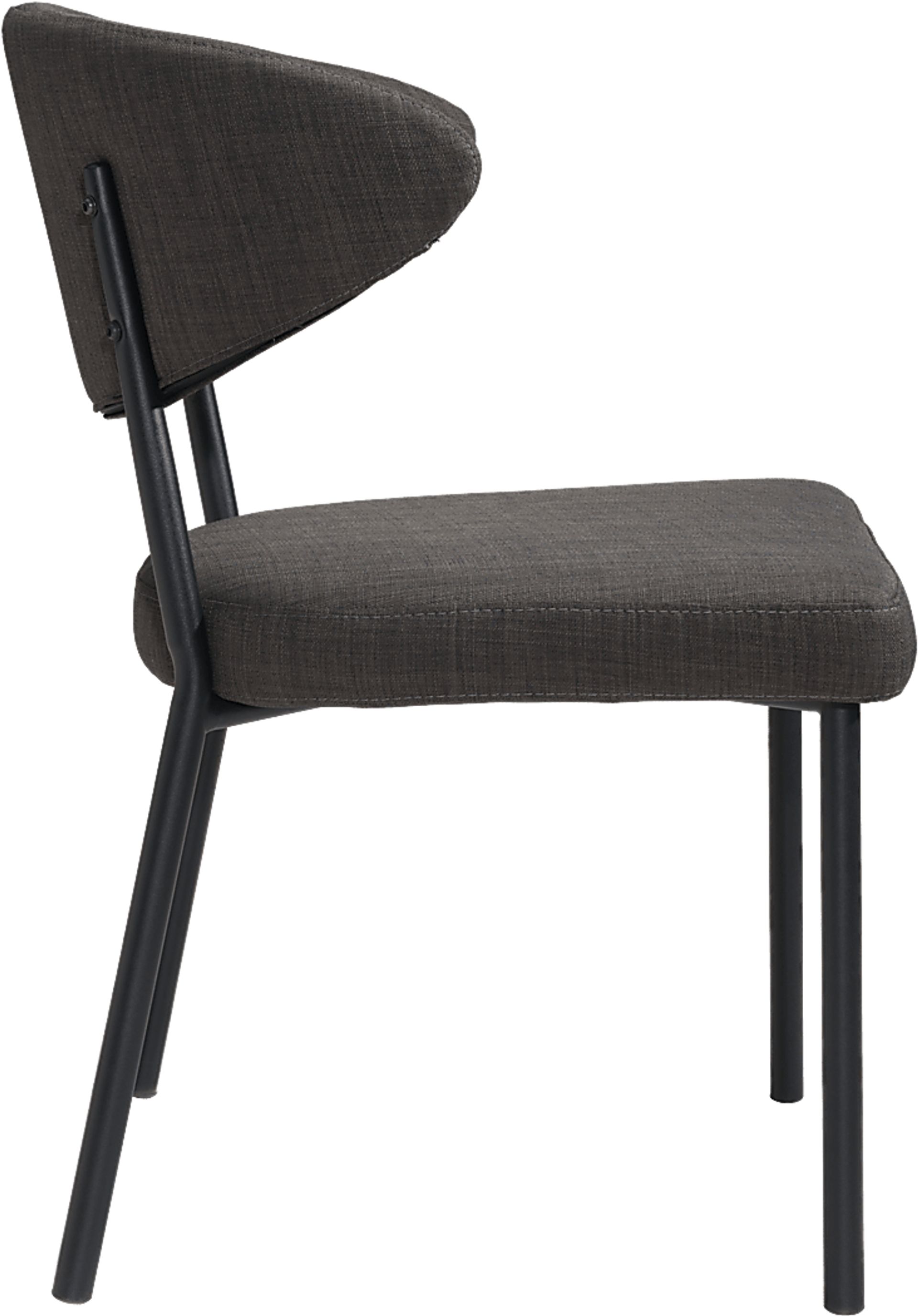 Pontus Charcoal Dining Chairs (Set of 2) - Image 3