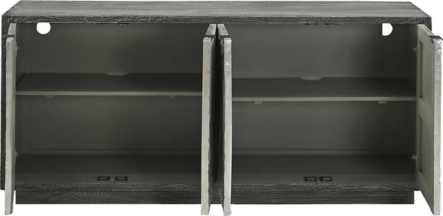 Popejoy Gray Credenza - Thumbnail - Image 3
