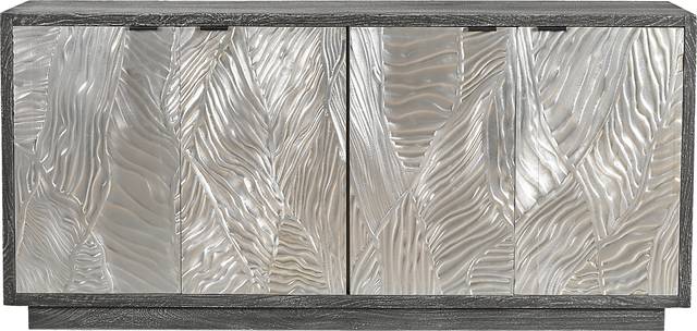 Popejoy Gray Credenza - Thumbnail - Image 7