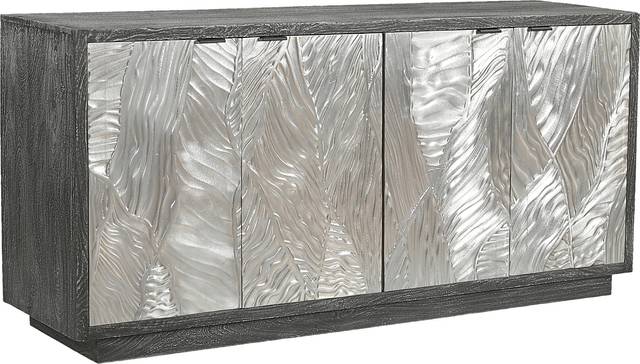 Popejoy Gray Credenza - Thumbnail - Image 1
