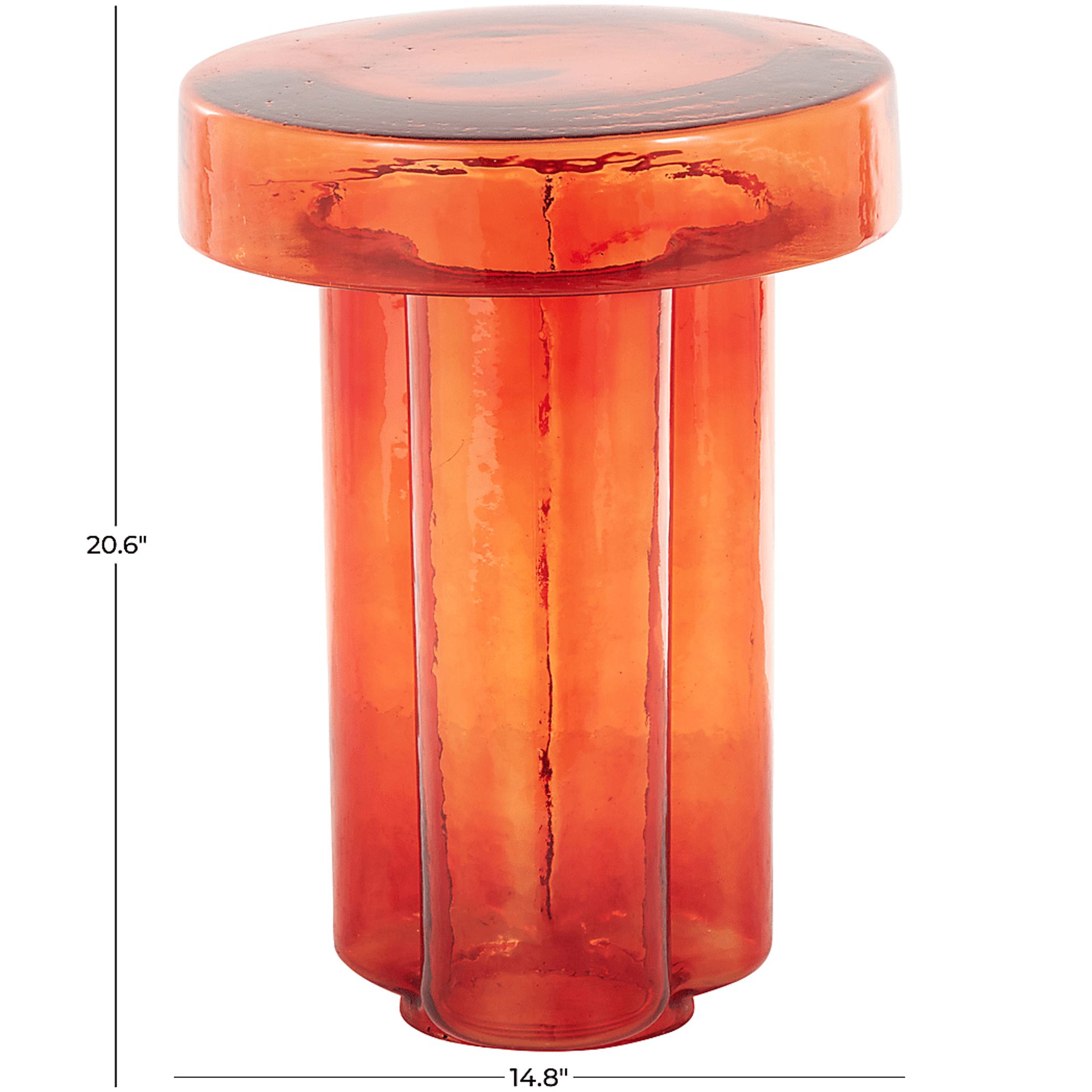 Popera II Red Accent Table - Image 7