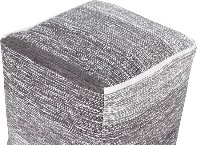 Dovepost Gray Pouf - Thumbnail - Image 6