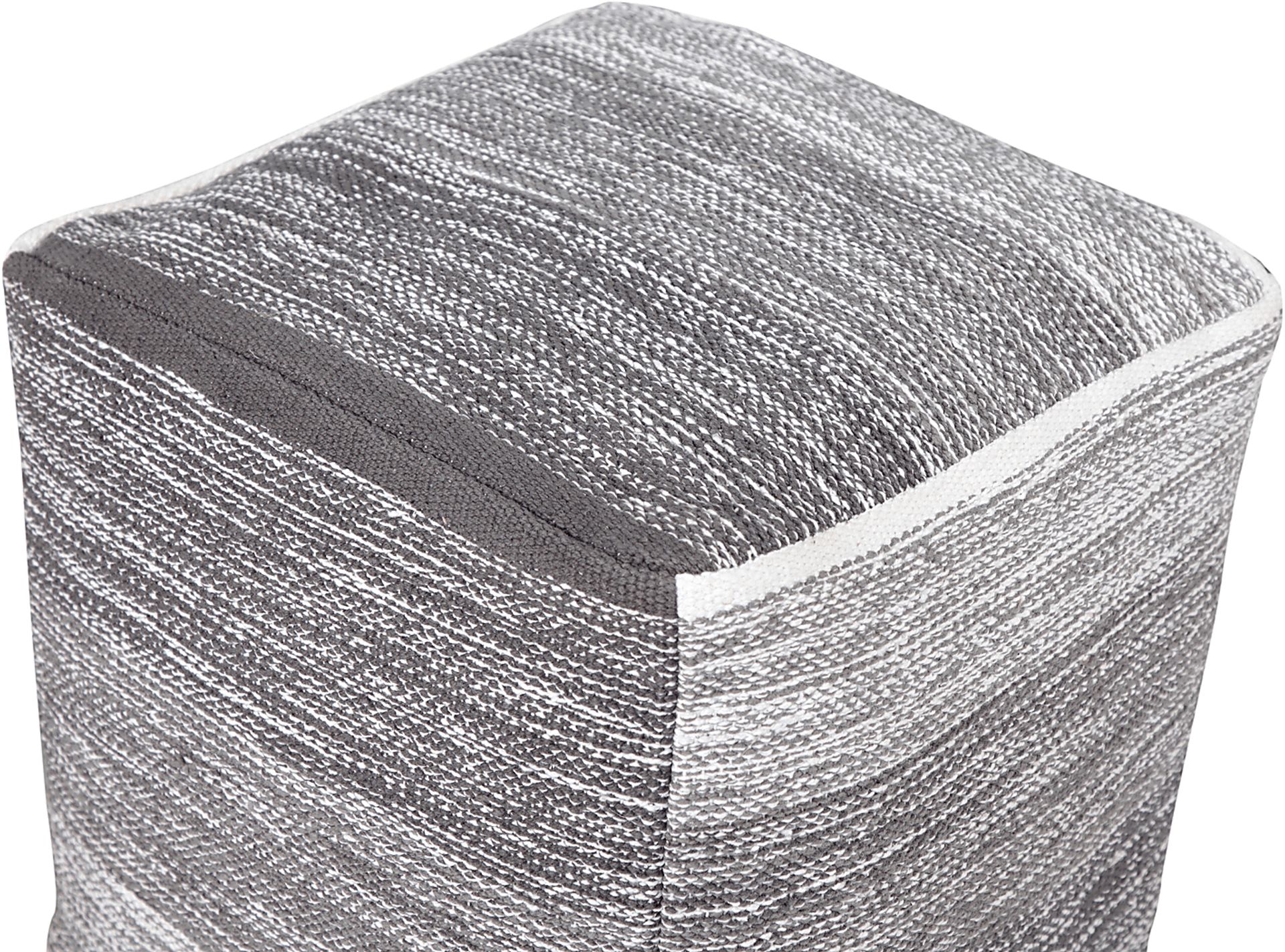 Dovepost Gray Pouf - Image 6