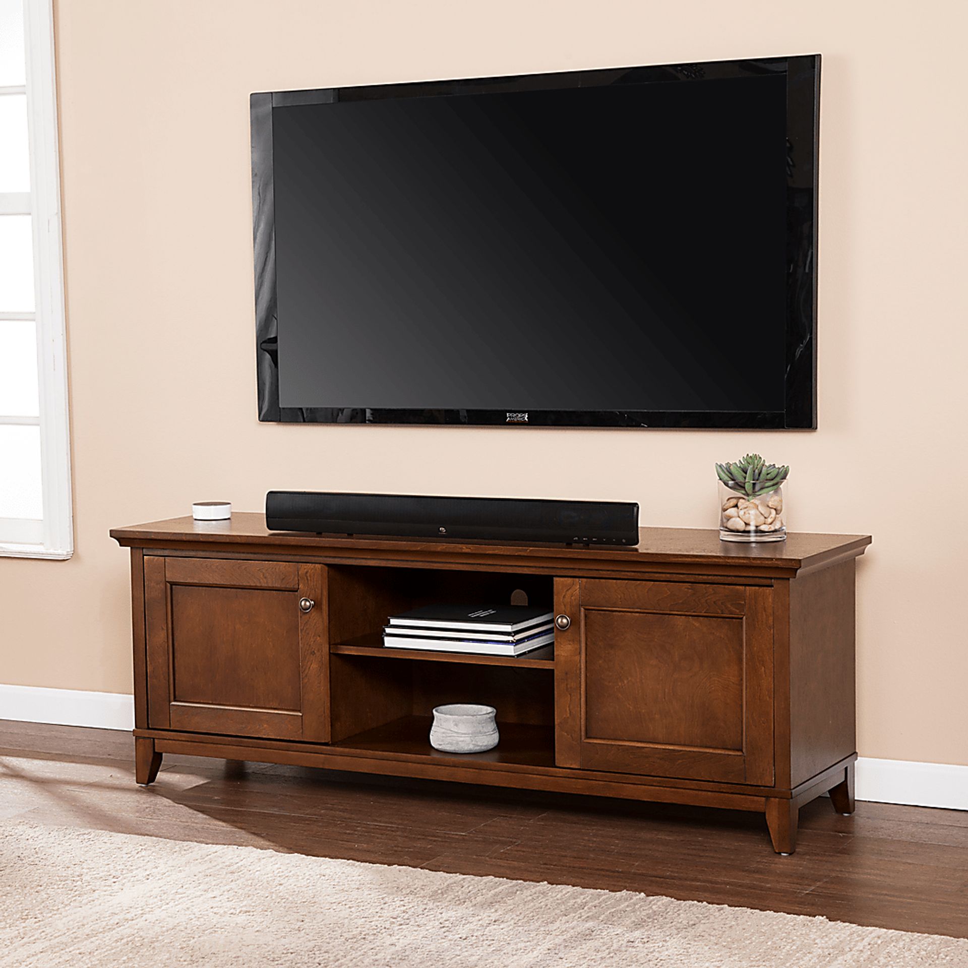 Poplin Lane Brown 58 in. Console - Image 2