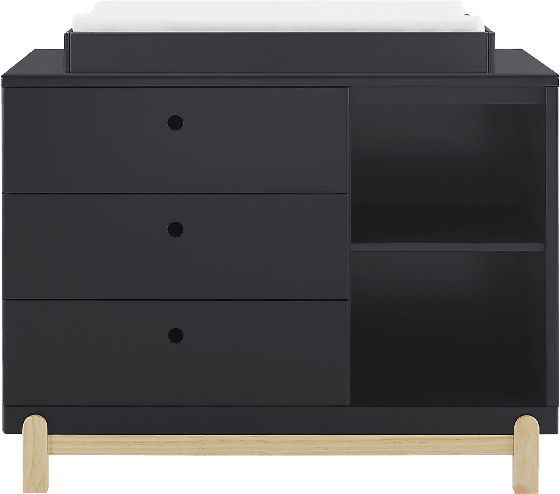 Kids Poppy Gray Dresser - Image 3
