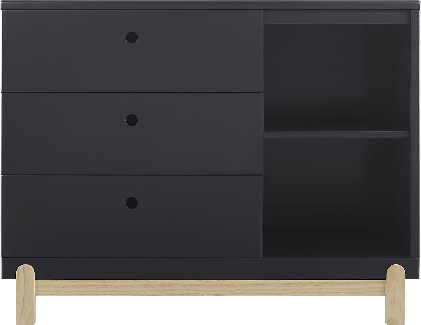 Kids Poppy Gray Dresser - Thumbnail 3