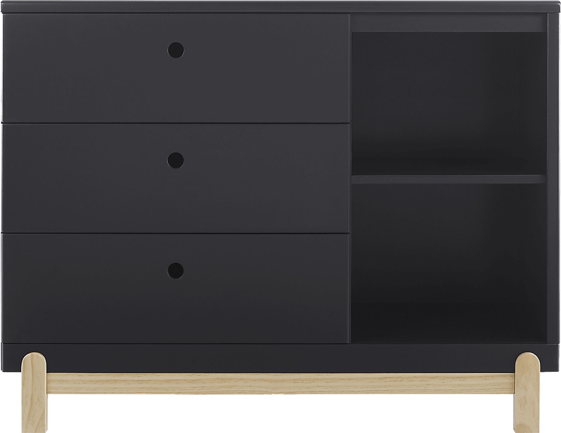 Kids Poppy Gray Dresser - Image 6