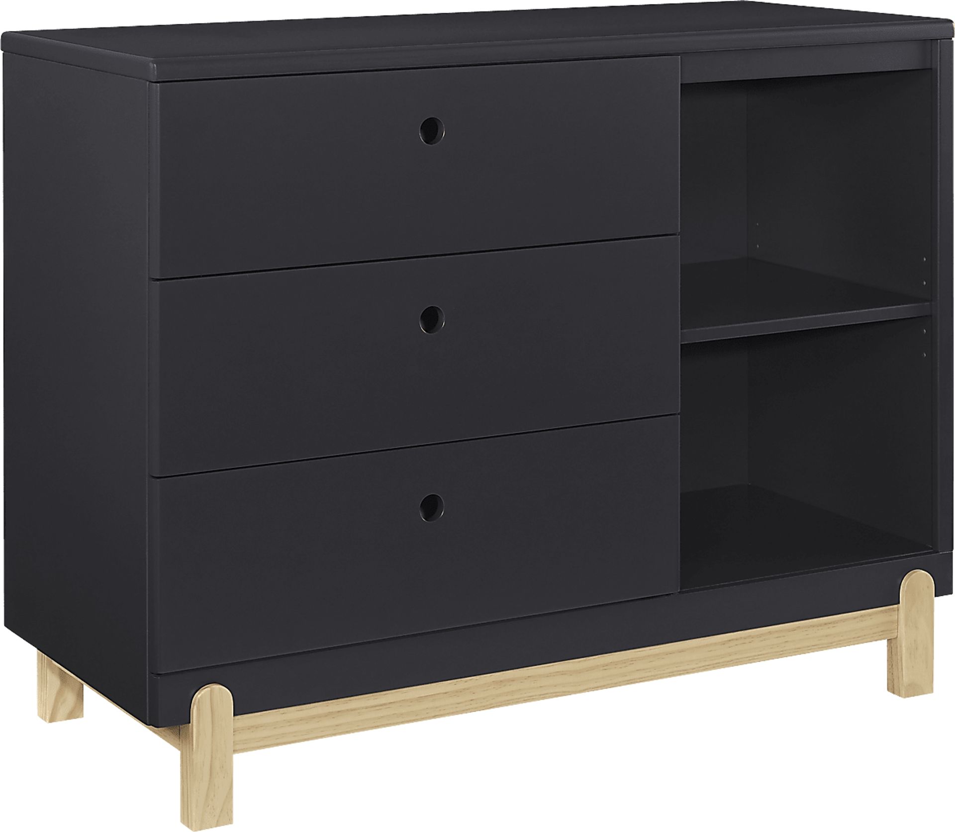 Kids Poppy Gray Dresser - Image 1
