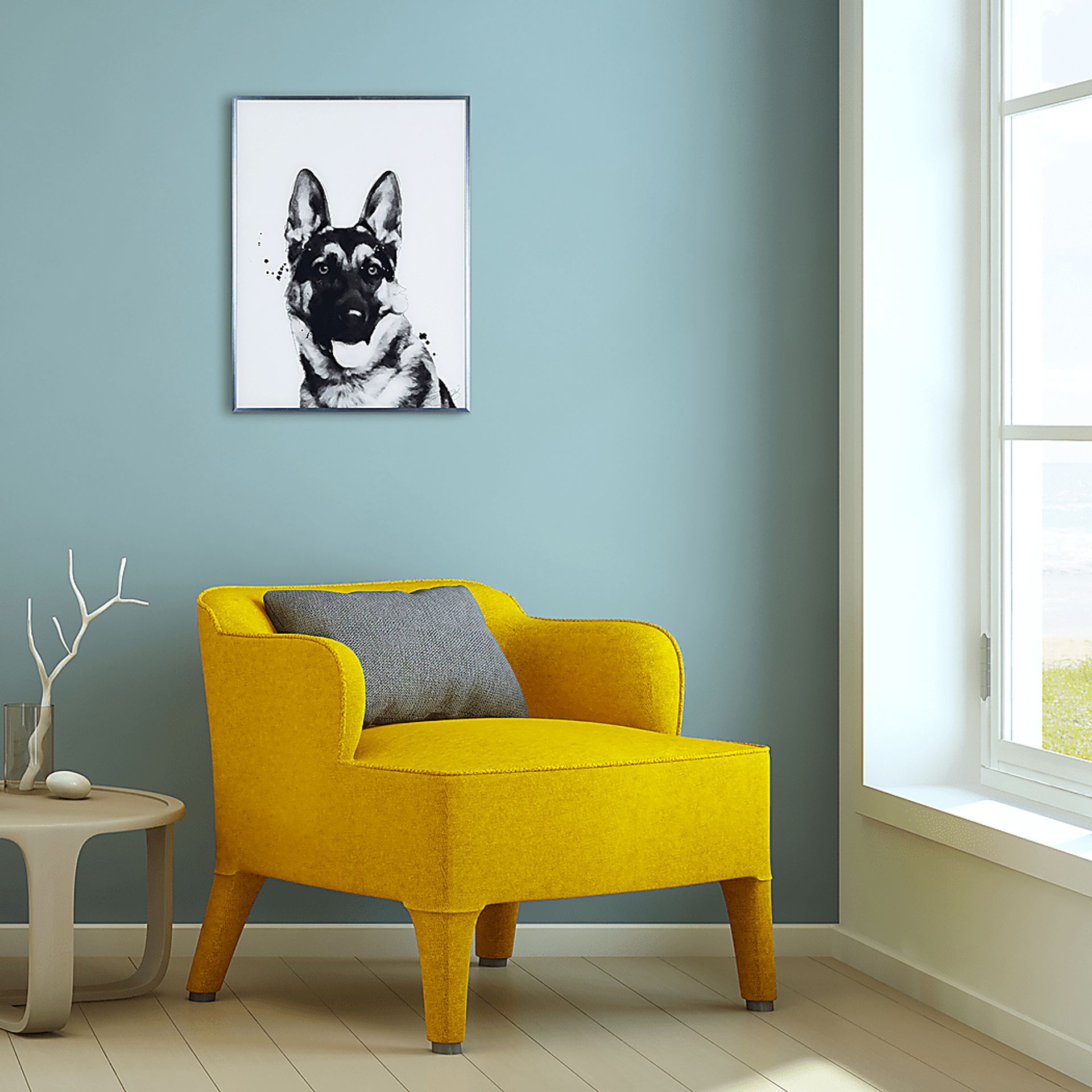 Poppy's Portrait Artwork - Image 3