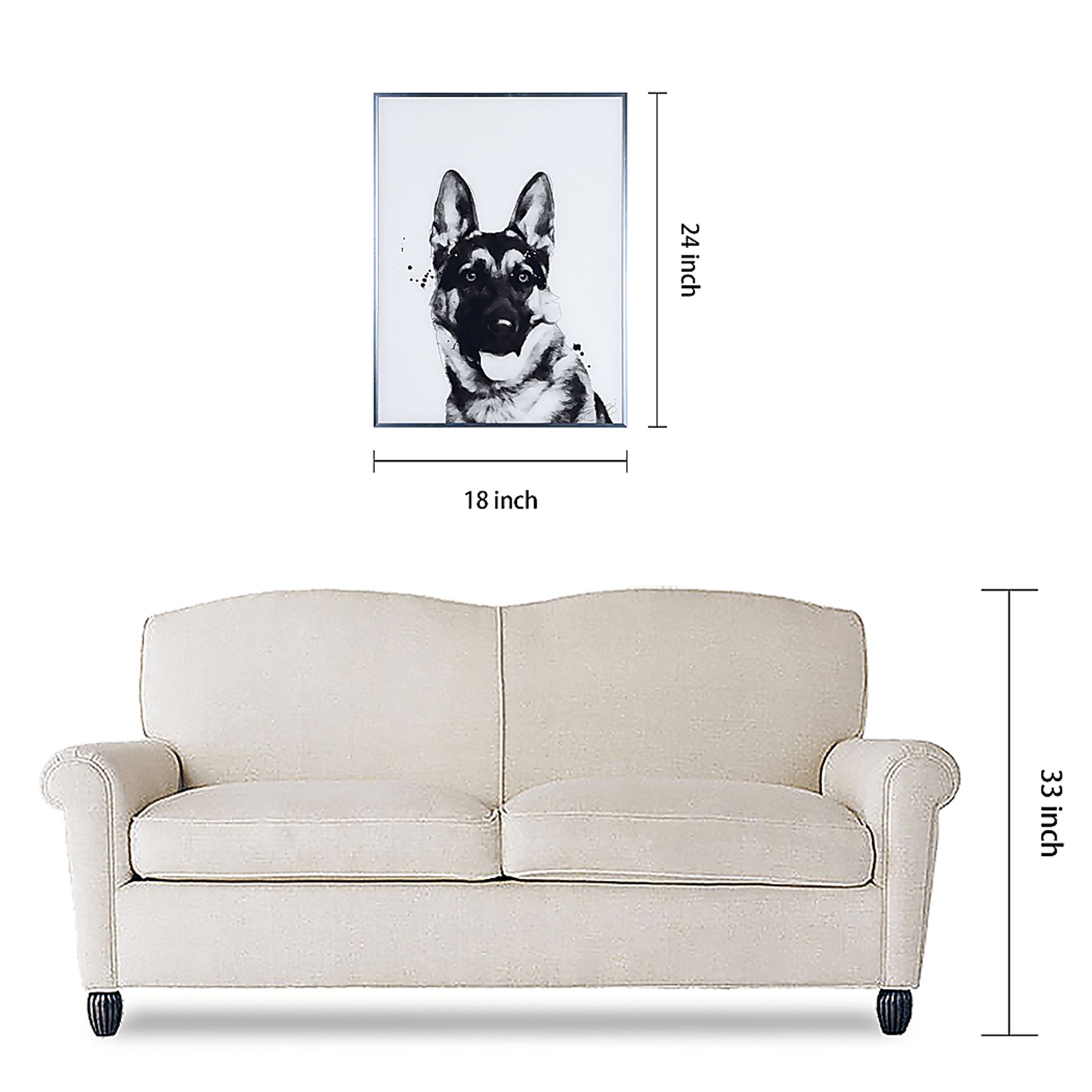 Poppy's Portrait Artwork - Image 9