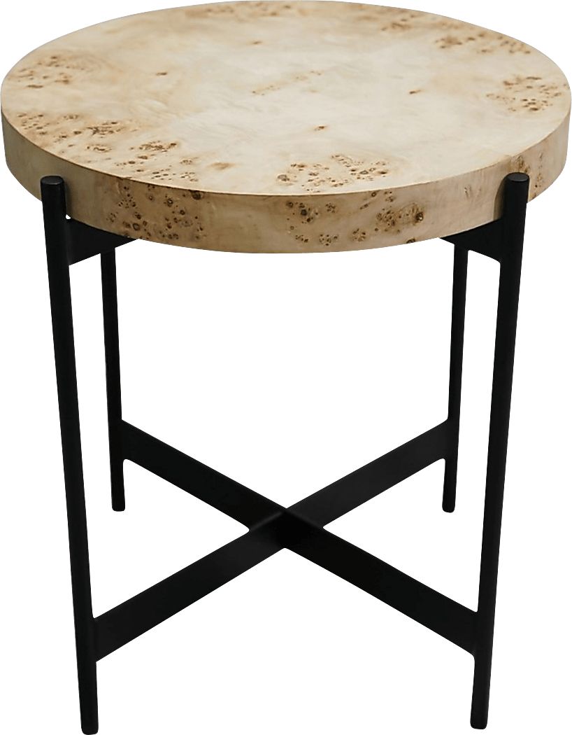 Poreile Natural Accent Table