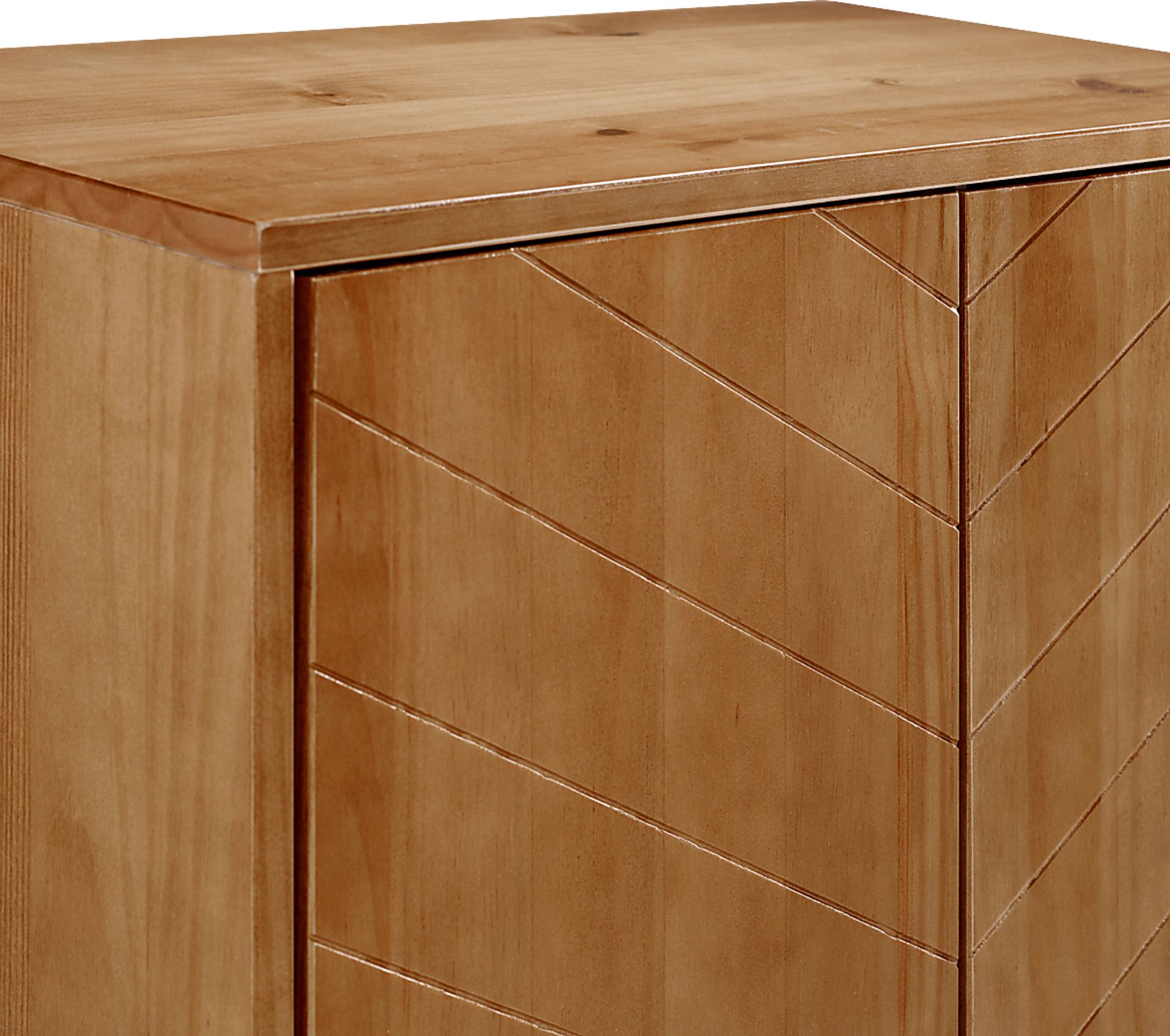 Porkeny Caramel Accent Cabinet - Image 3