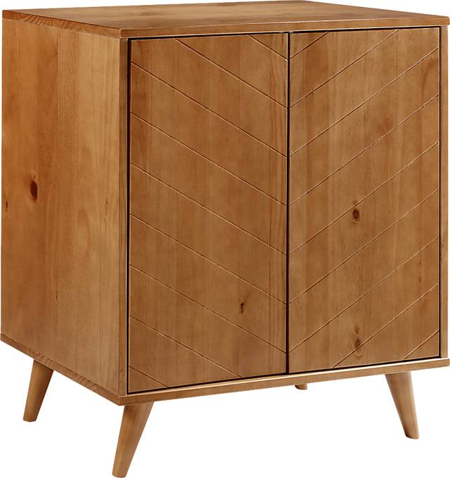 Porkeny Caramel Accent Cabinet - Thumbnail - Image 1