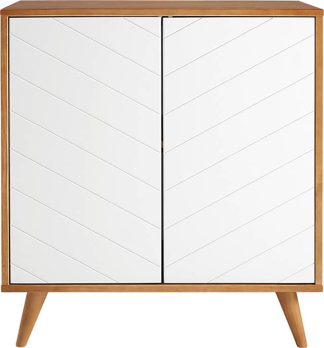 Porkeny White Accent Cabinet - Thumbnail - Image 2