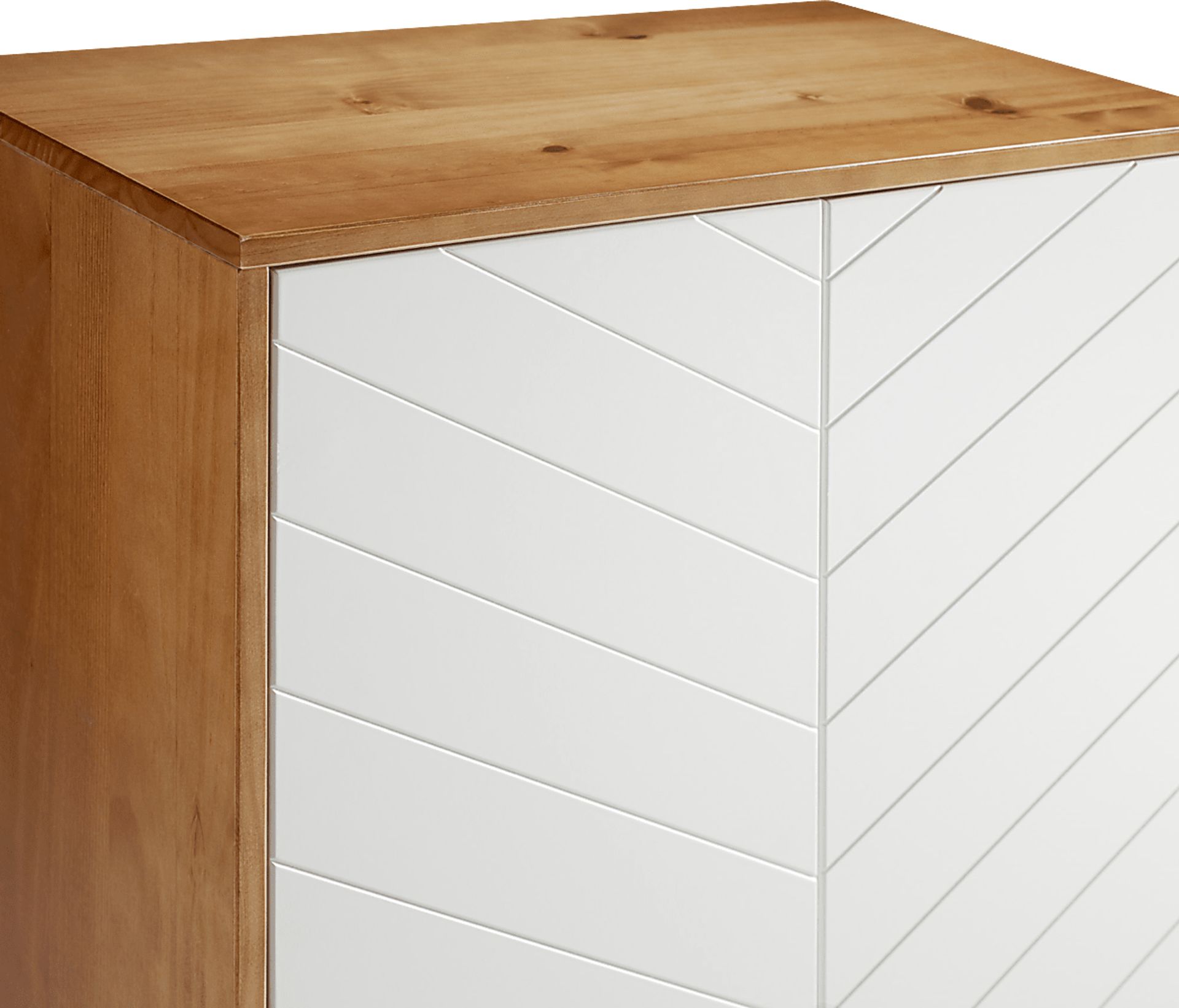 Porkeny White Accent Cabinet - Image 3