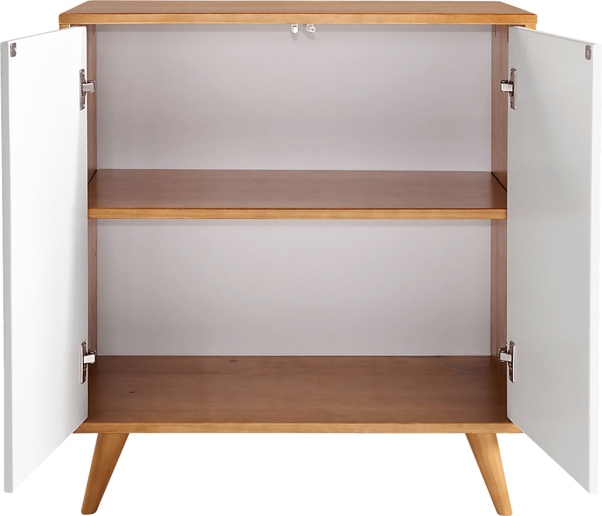 Porkeny White Accent Cabinet - Image 4