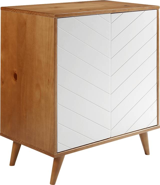 Porkeny White Accent Cabinet - Thumbnail - Image 1