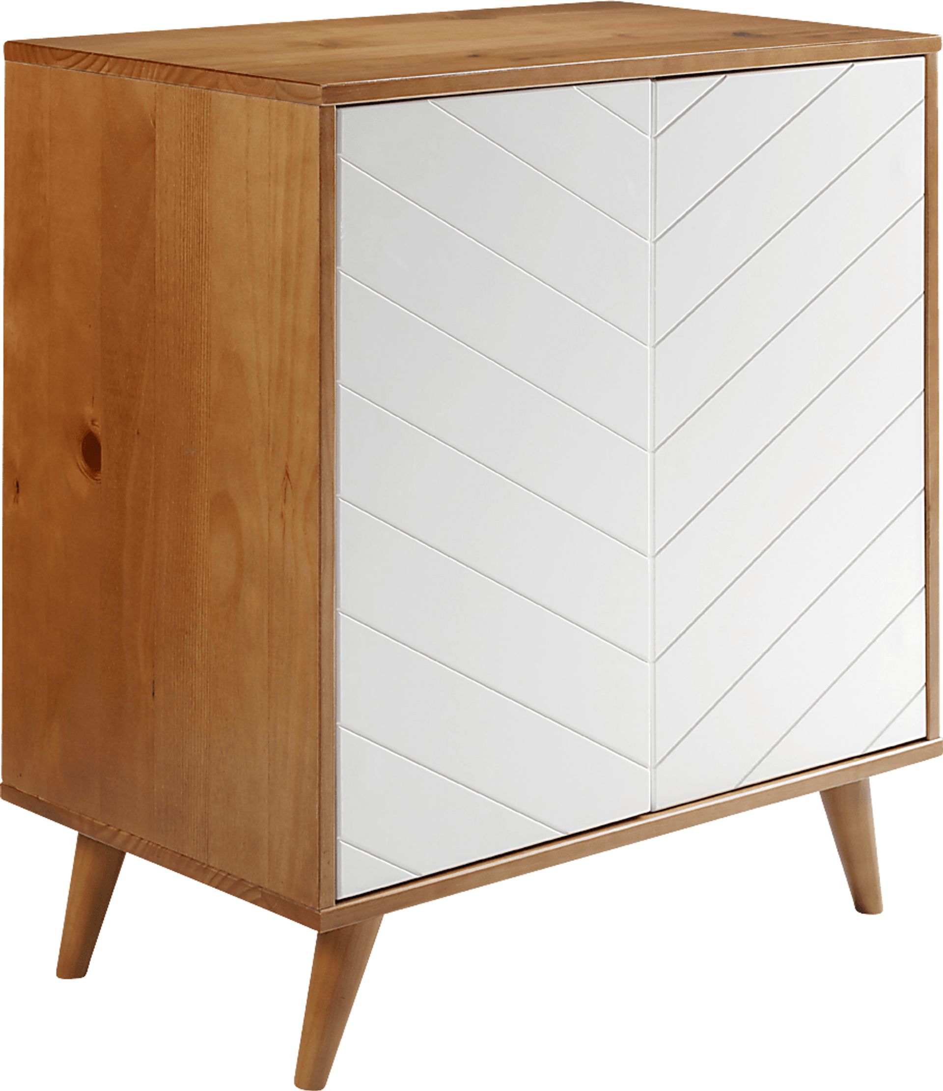 Porkeny White Accent Cabinet - Image 1