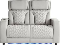 stationary loveseat