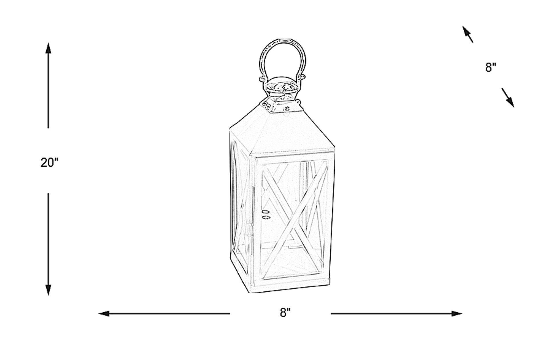 Dimension Image. Please refer to the Dimension Tab on this page for dimension details.