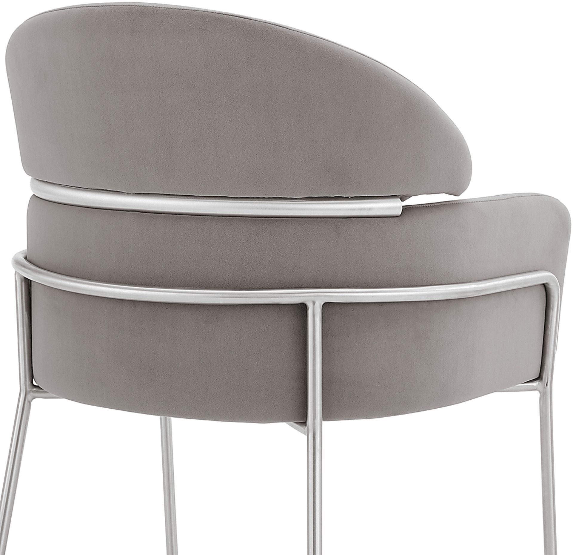 Portalane Gray Dining Chair, Set of 2 - Image 4