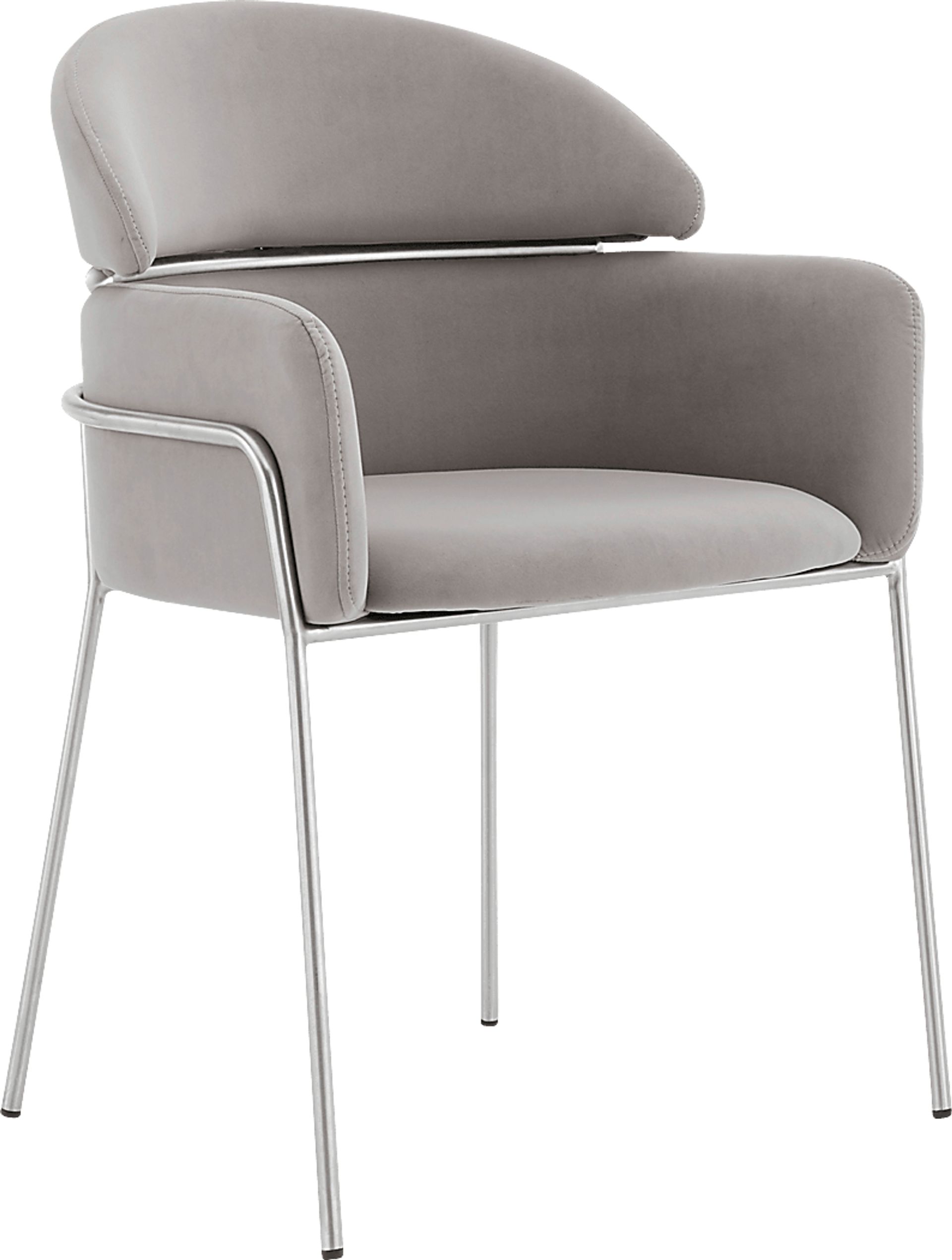 Portalane Gray Dining Chair, Set of 2 - Image 1