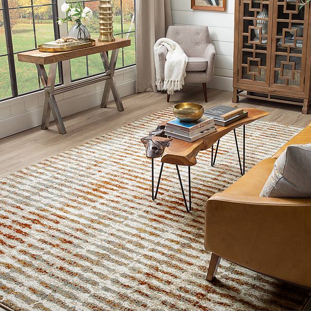 Portden Tan 8' x 11' Rug - Thumbnail - Image 3