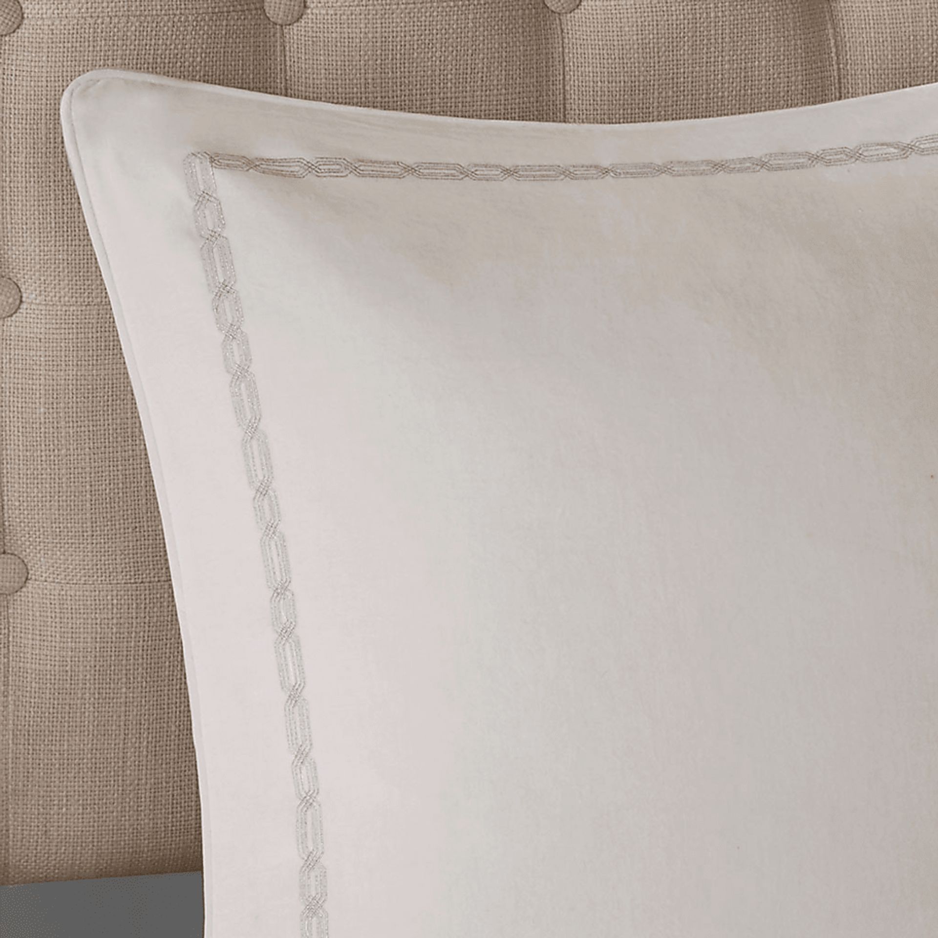 Porteous White 8 Pc Queen Comforter Set - Image 7