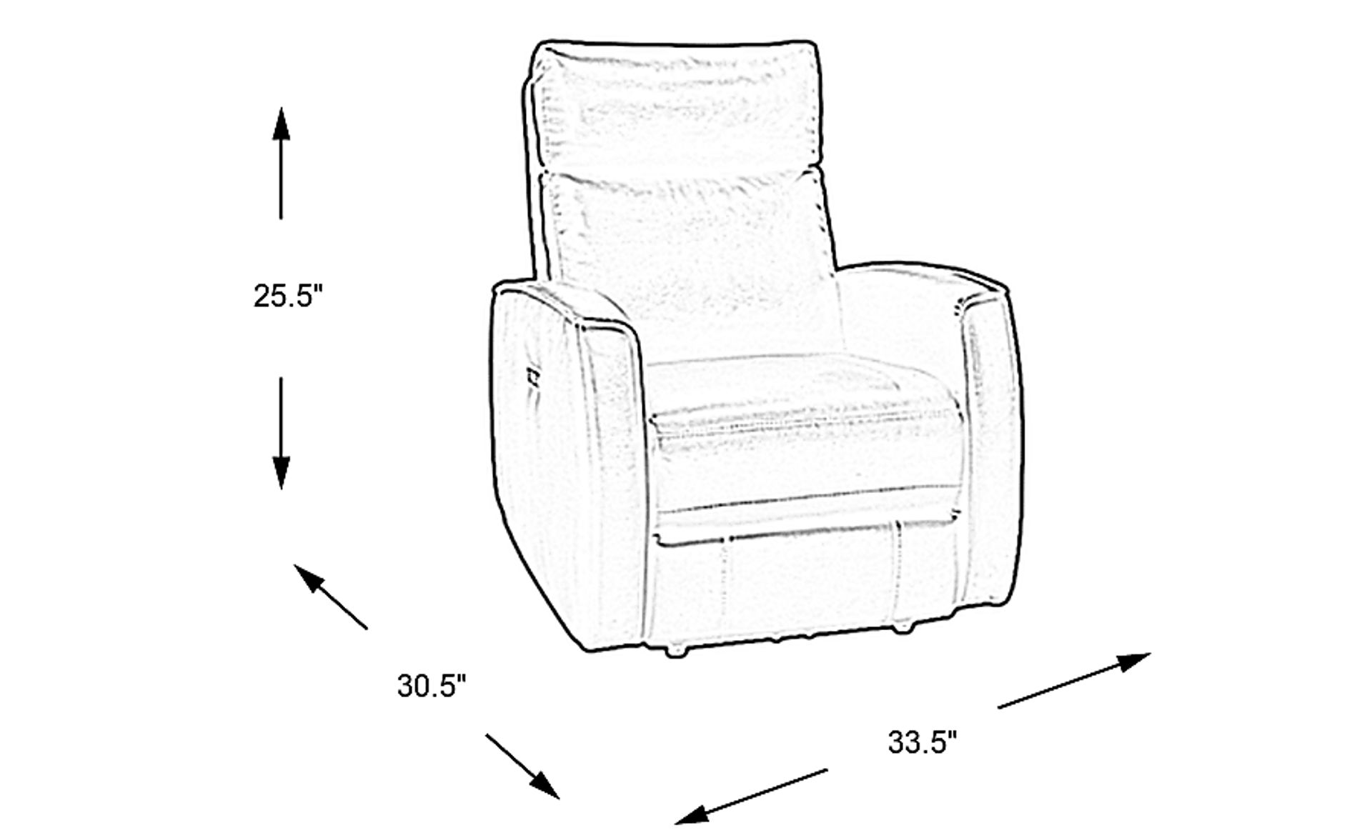 Dimension Image. Please refer to the Dimension Tab on this page for dimension details.