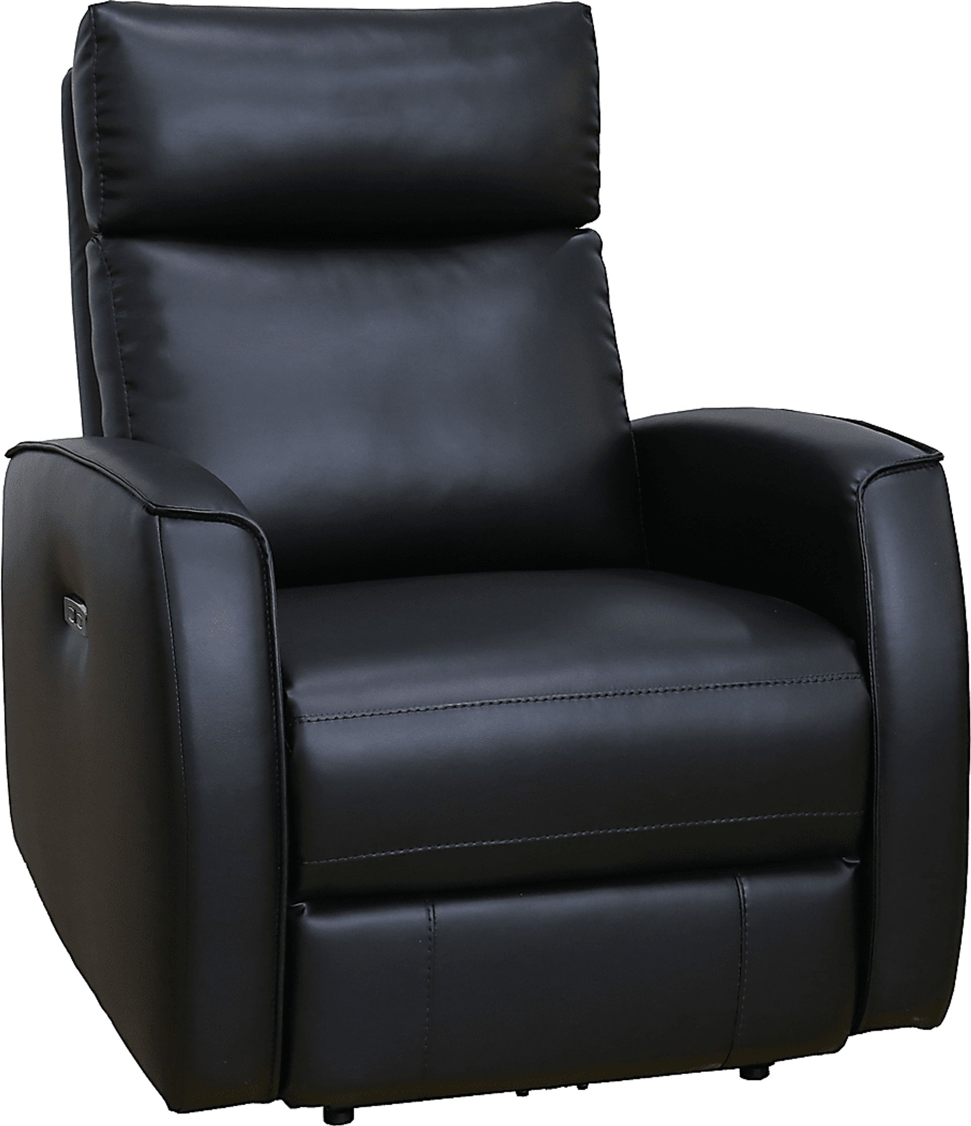 Porter Lane Black Dual Power Recliner - Image 2