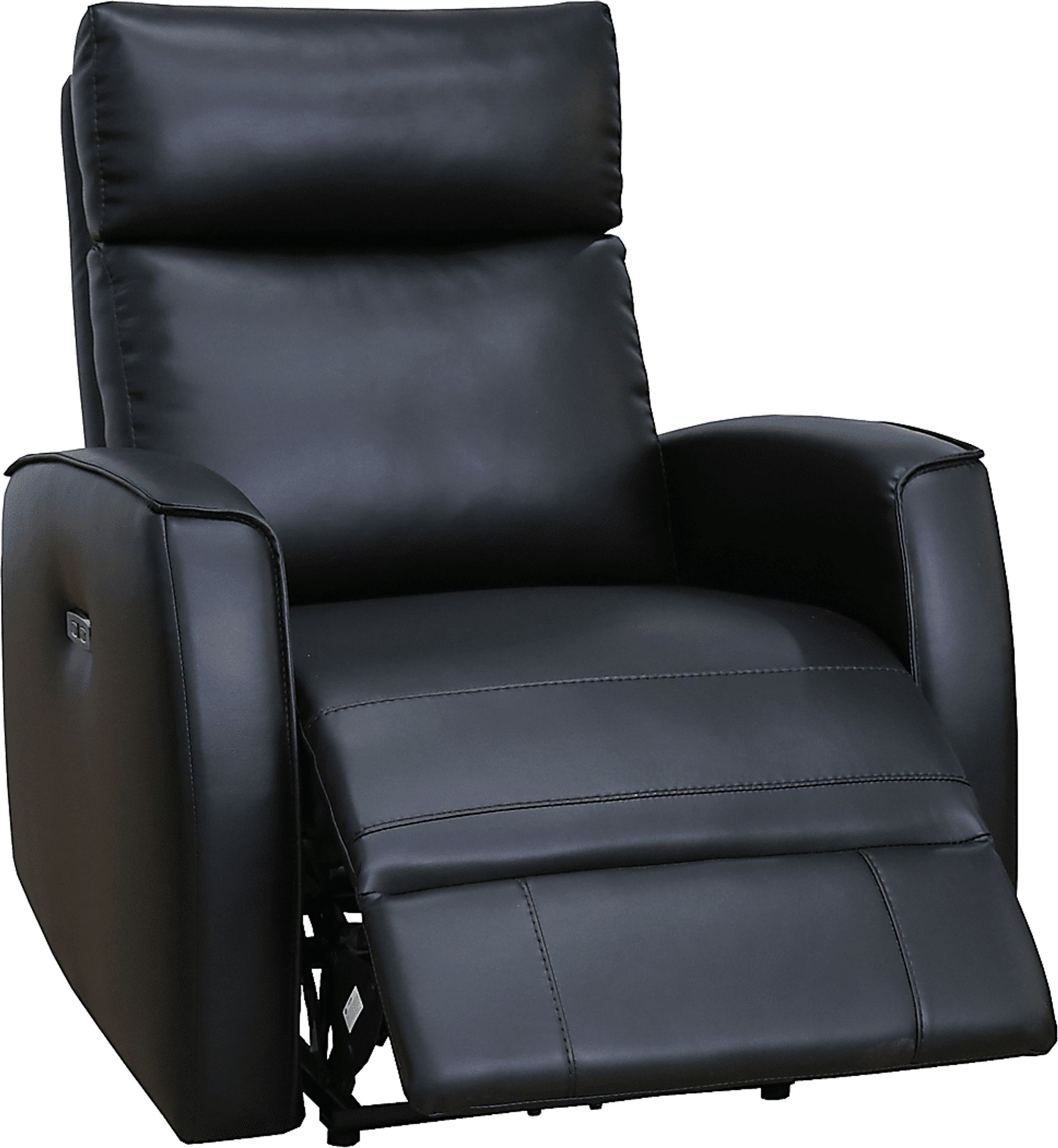 Porter Lane Black Dual Power Recliner - Image 3