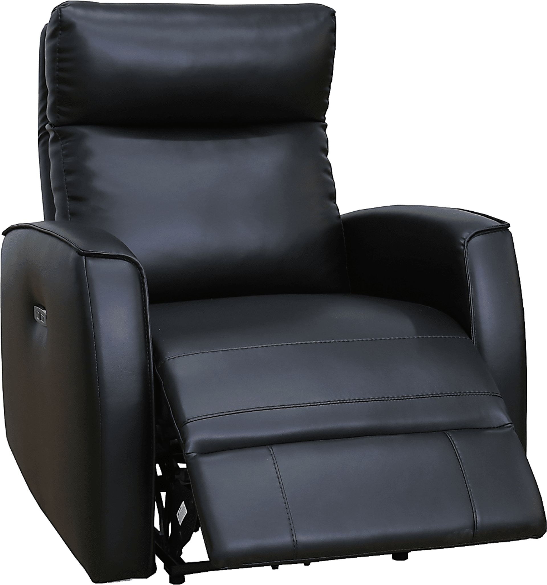 Porter Lane Black Dual Power Recliner - Image 4