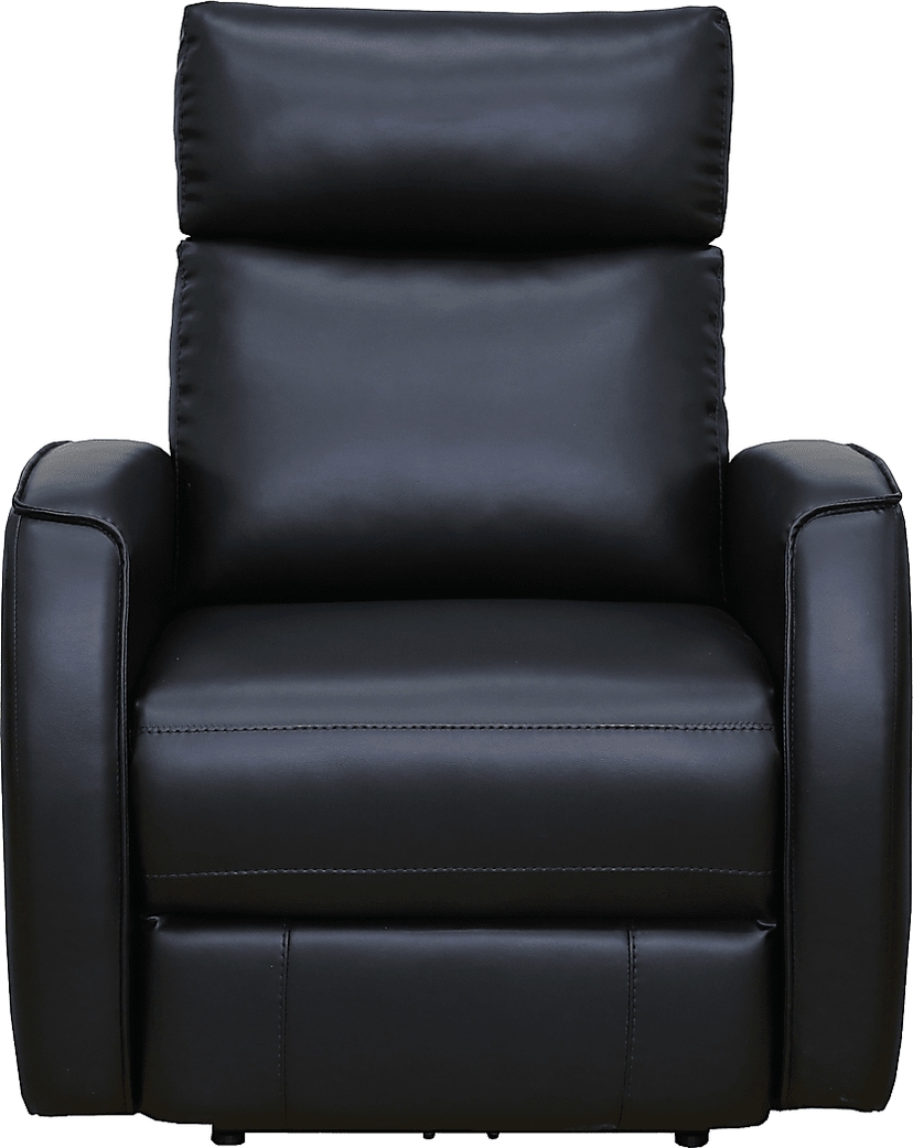 Porter Lane Black Dual Power Recliner