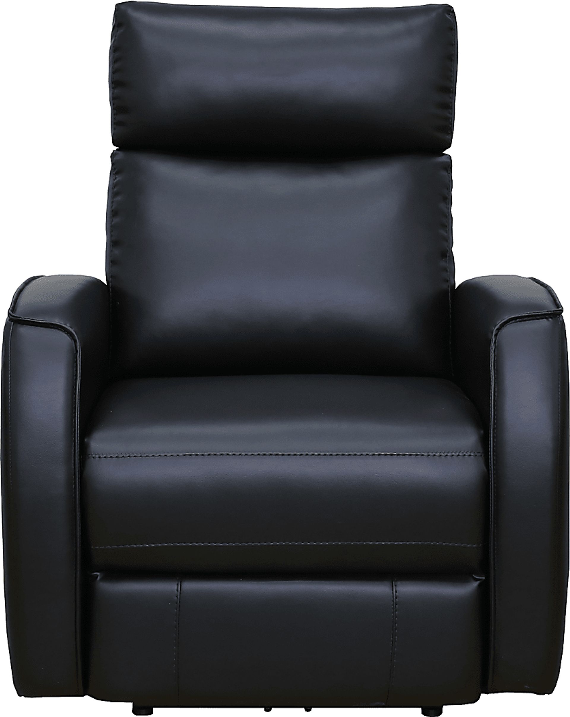 Porter Lane Black Dual Power Recliner - Image 1