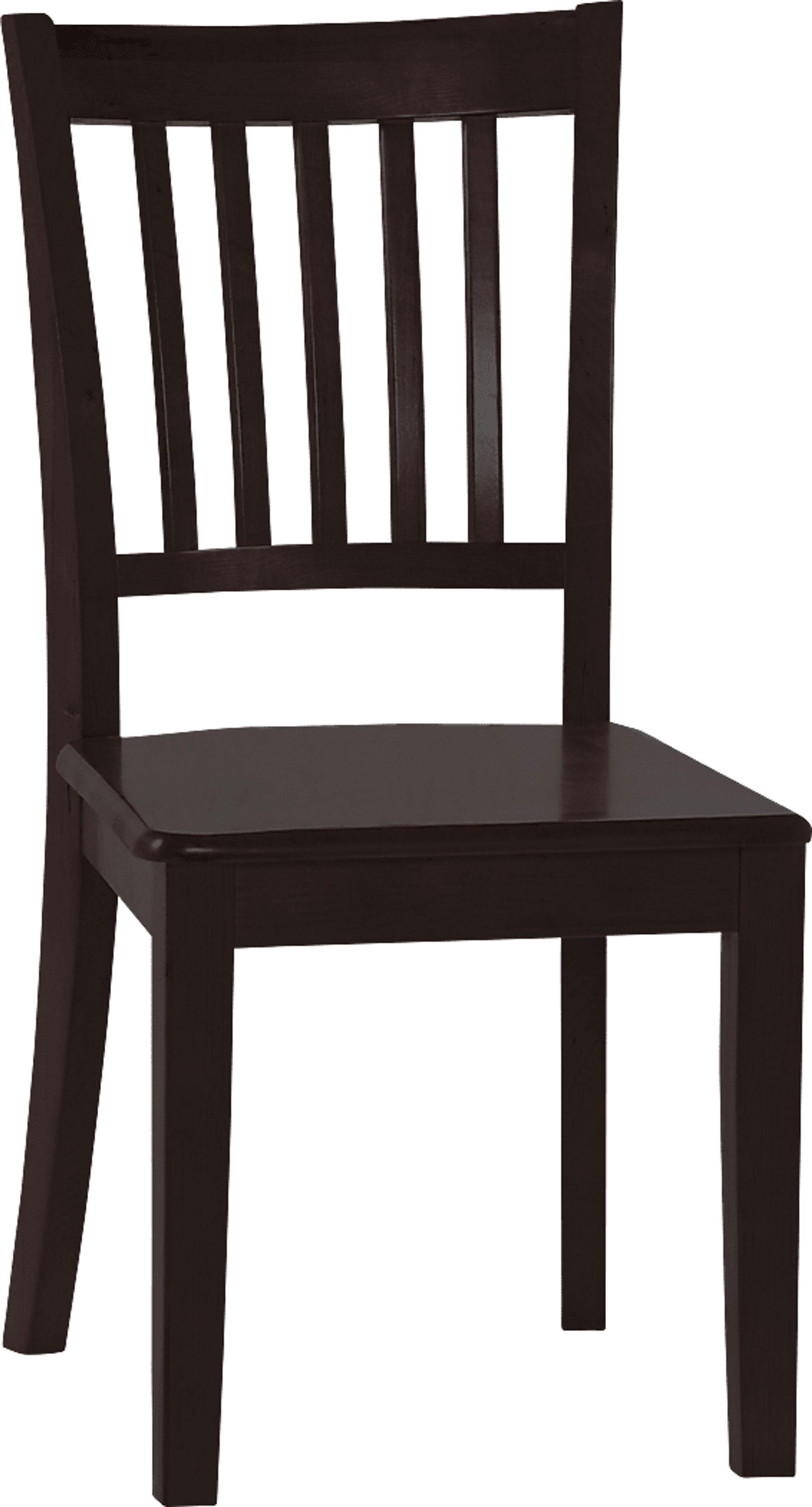 Kids Porterfield Chocolate Desk Chair - Image 1