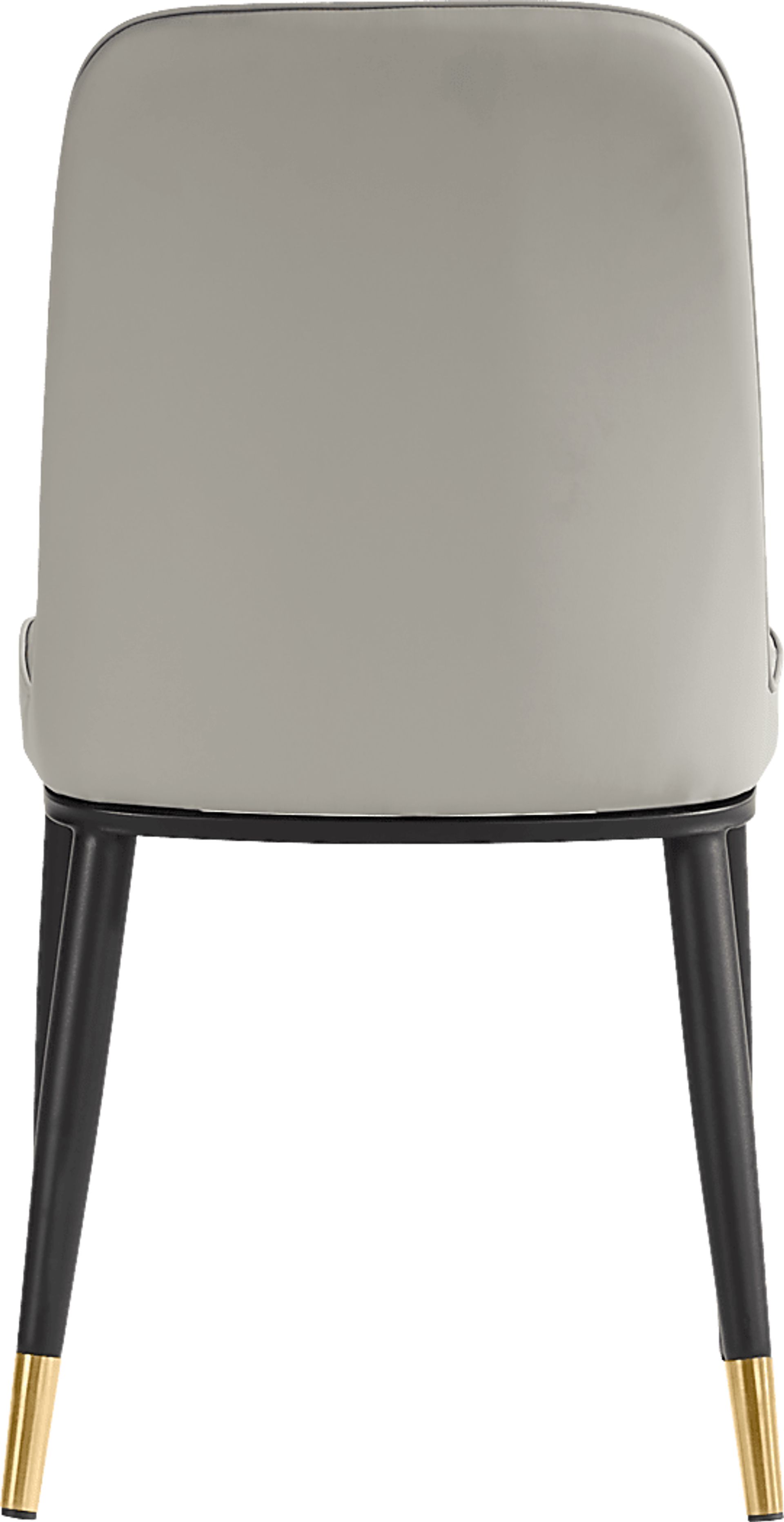 Portland Square Gray Dining Chair - Image 3