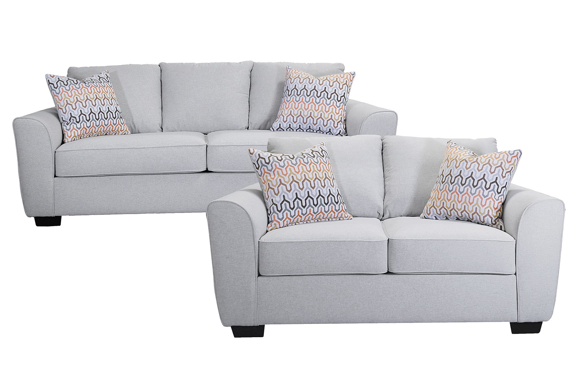 Portman Gray Sofa - Image 2