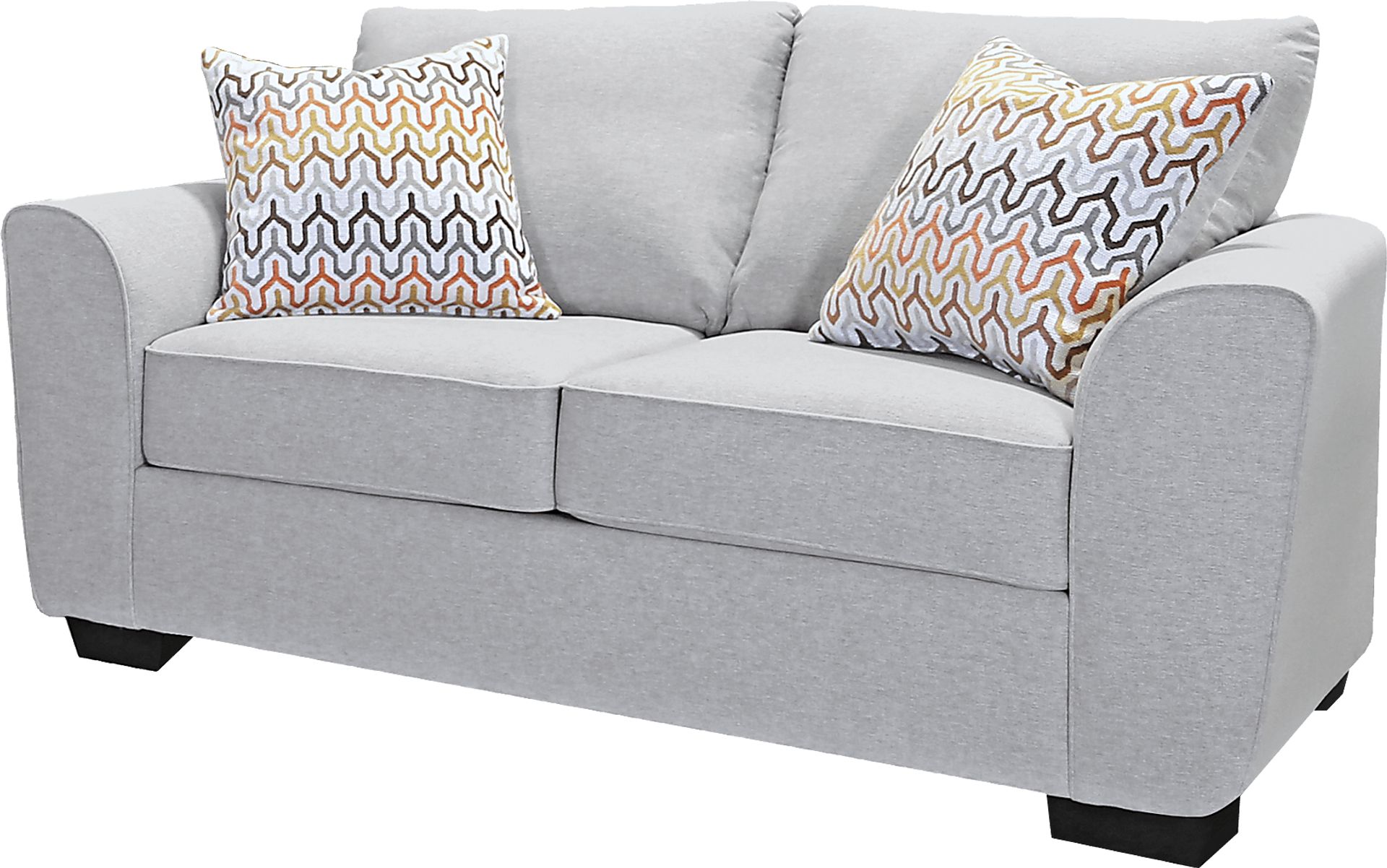 Portman Gray Loveseat - Image 3