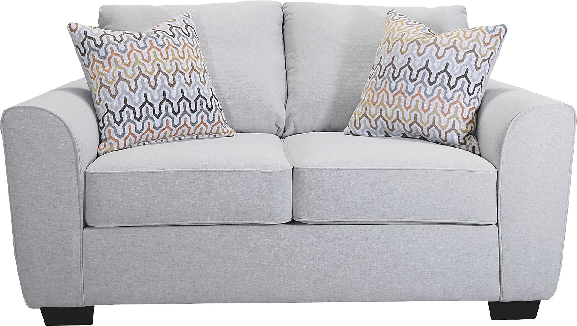 Portman Gray Loveseat - Image 1