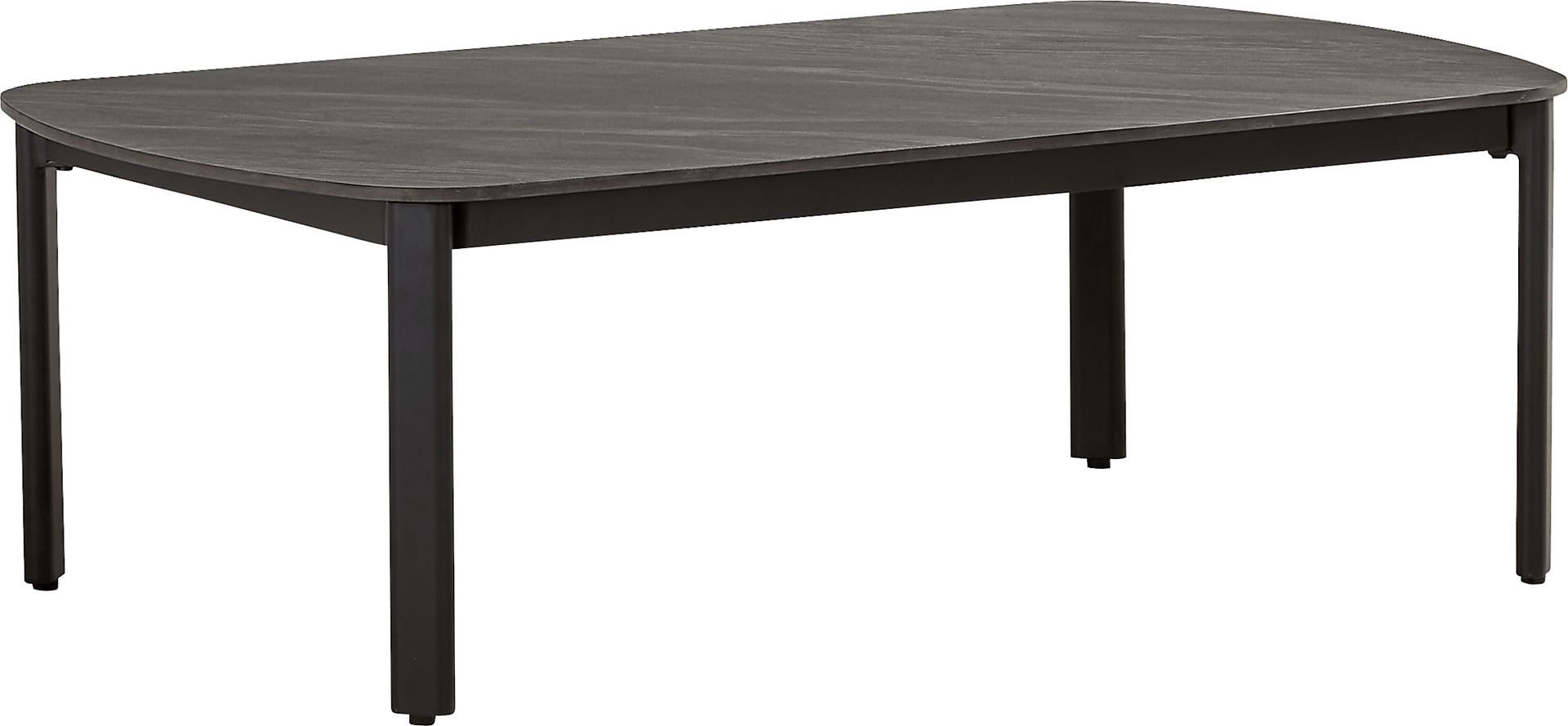 Porto Black Outdoor Cocktail Table - Image 1