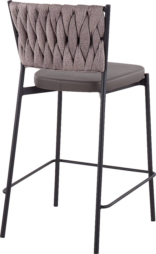 Portola Gem Brown Counter Height Stool, Set of 2 - Thumbnail - Image 3