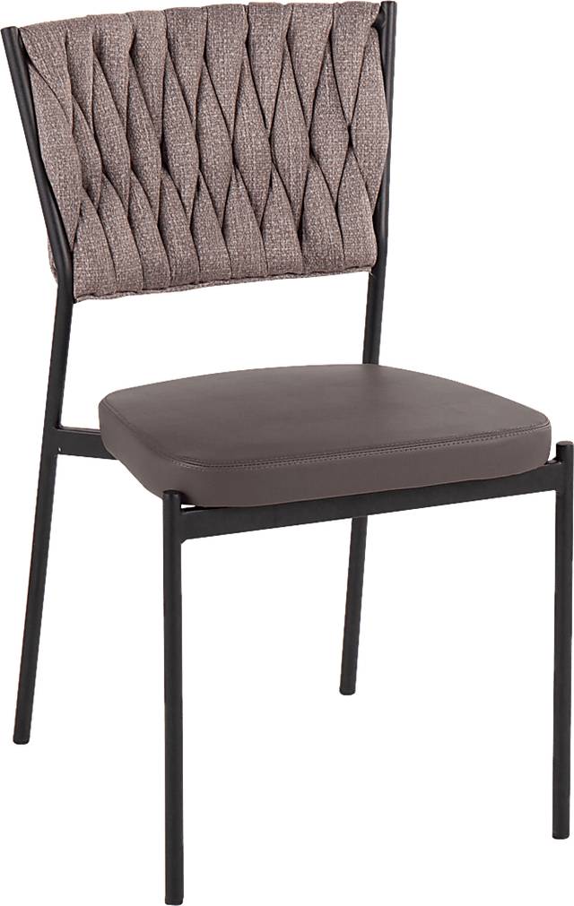 Portola Gem Brown Side Chair, Set of 2 - Thumbnail - Image 2