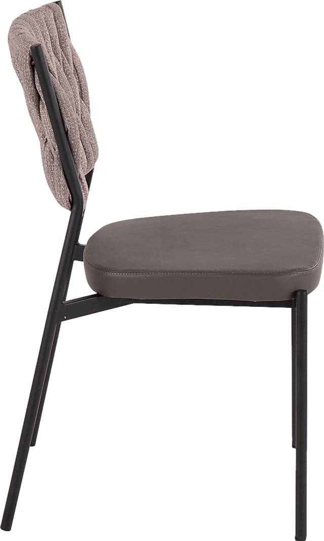 Portola Gem Brown Side Chair, Set of 2 - Thumbnail - Image 3