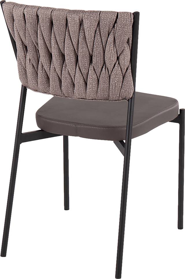 Portola Gem Brown Side Chair, Set of 2 - Thumbnail - Image 4