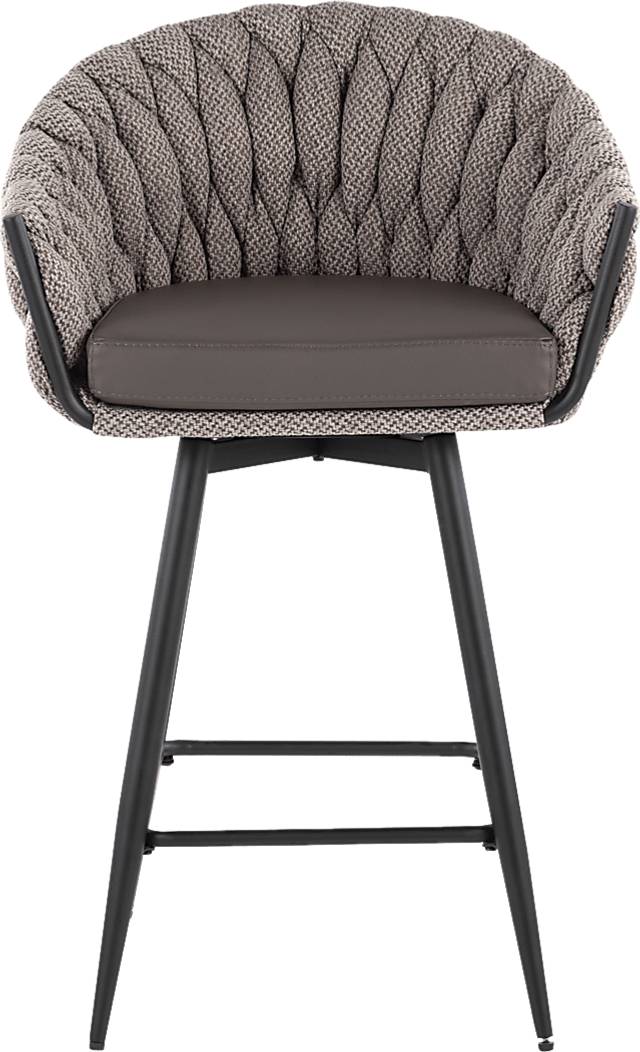 Portola Gem Gray Counter Height Stool, Set of 2 - Thumbnail - Image 6